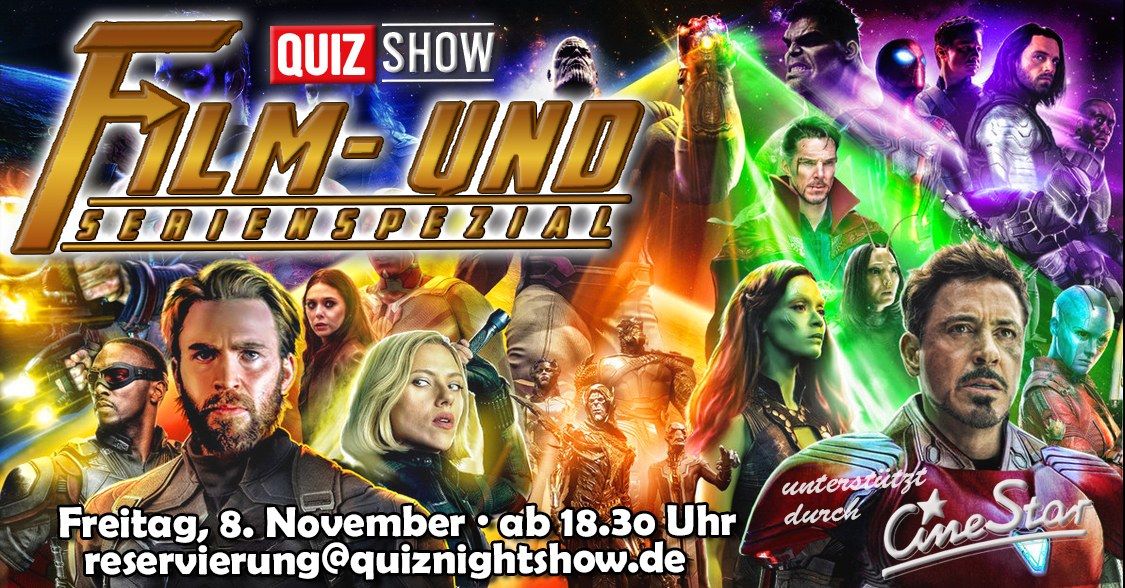 Quiz Night Show #490 \/\/ Film- und Serienspezial