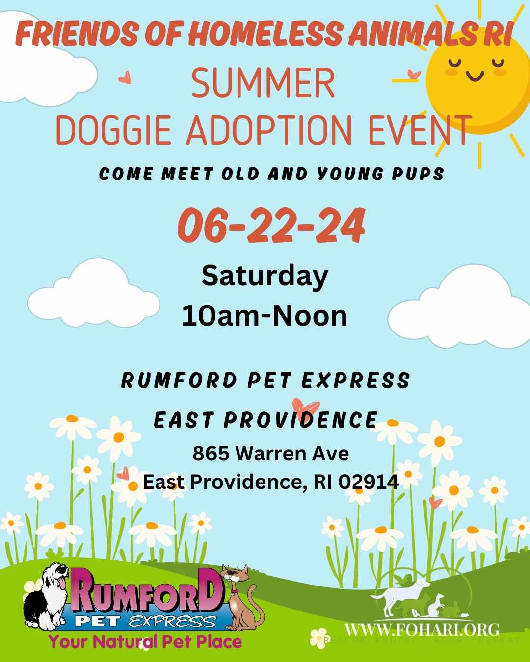 Celebrate Summer Adoption Event!