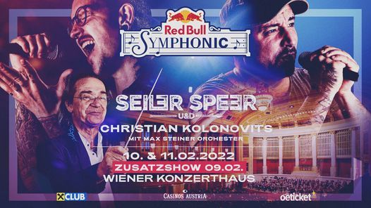 Red Bull Symphonic 2022, Wiener Konzerthaus, Vienna, 9 February to 11