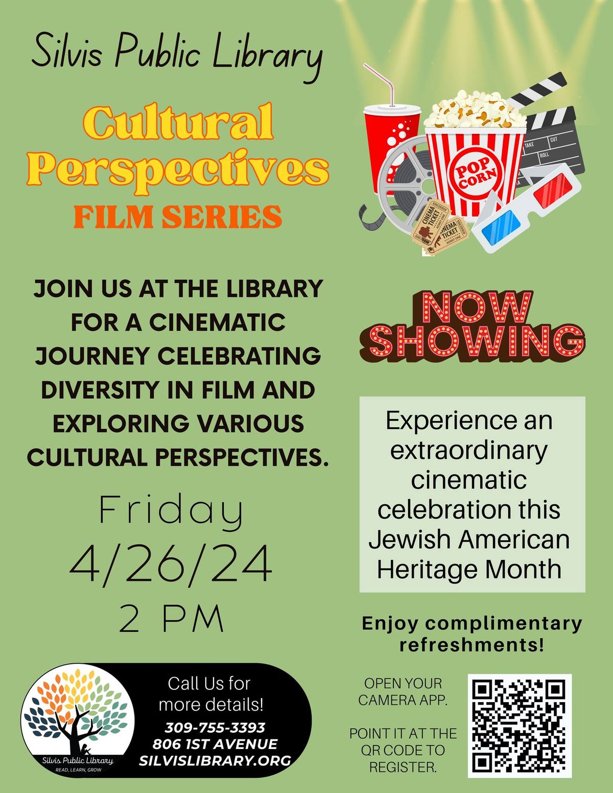 Cultural Perspectives Film Series: Jewish American History Month