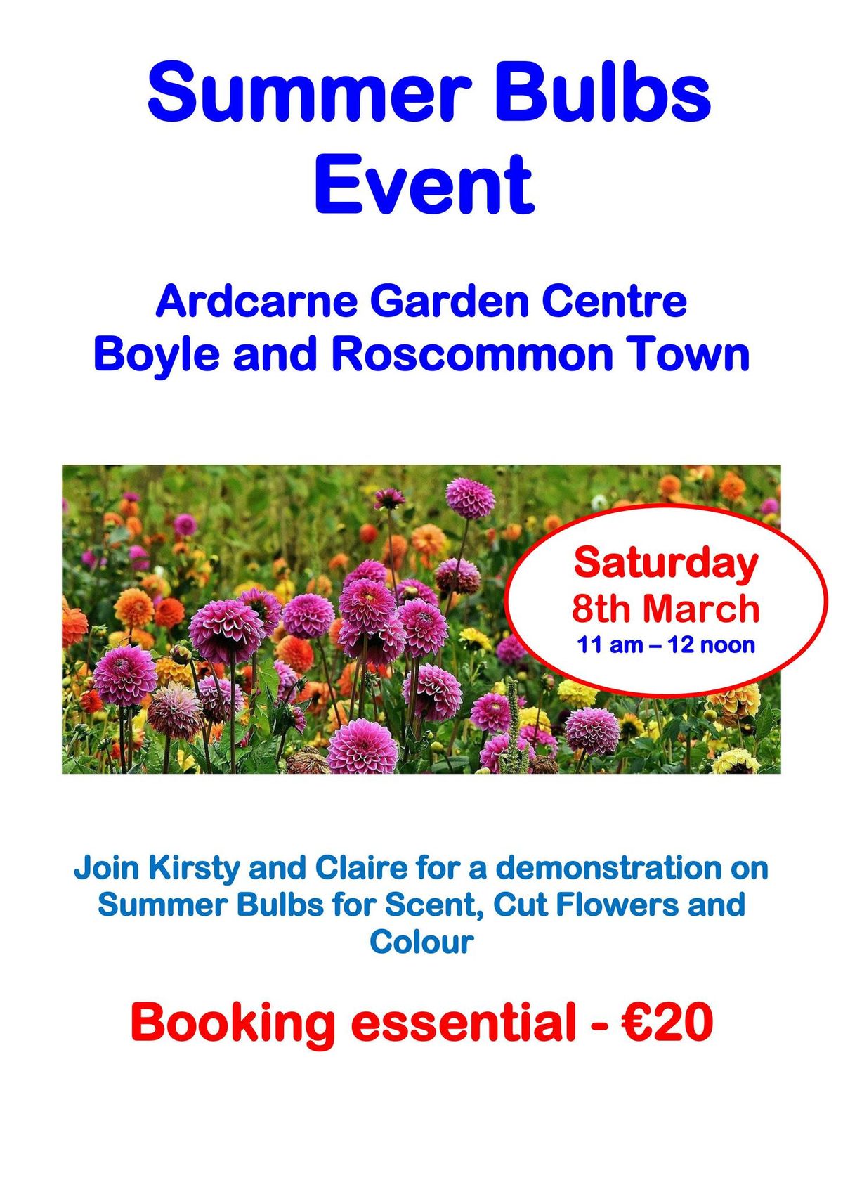 Summer Bulbs Event