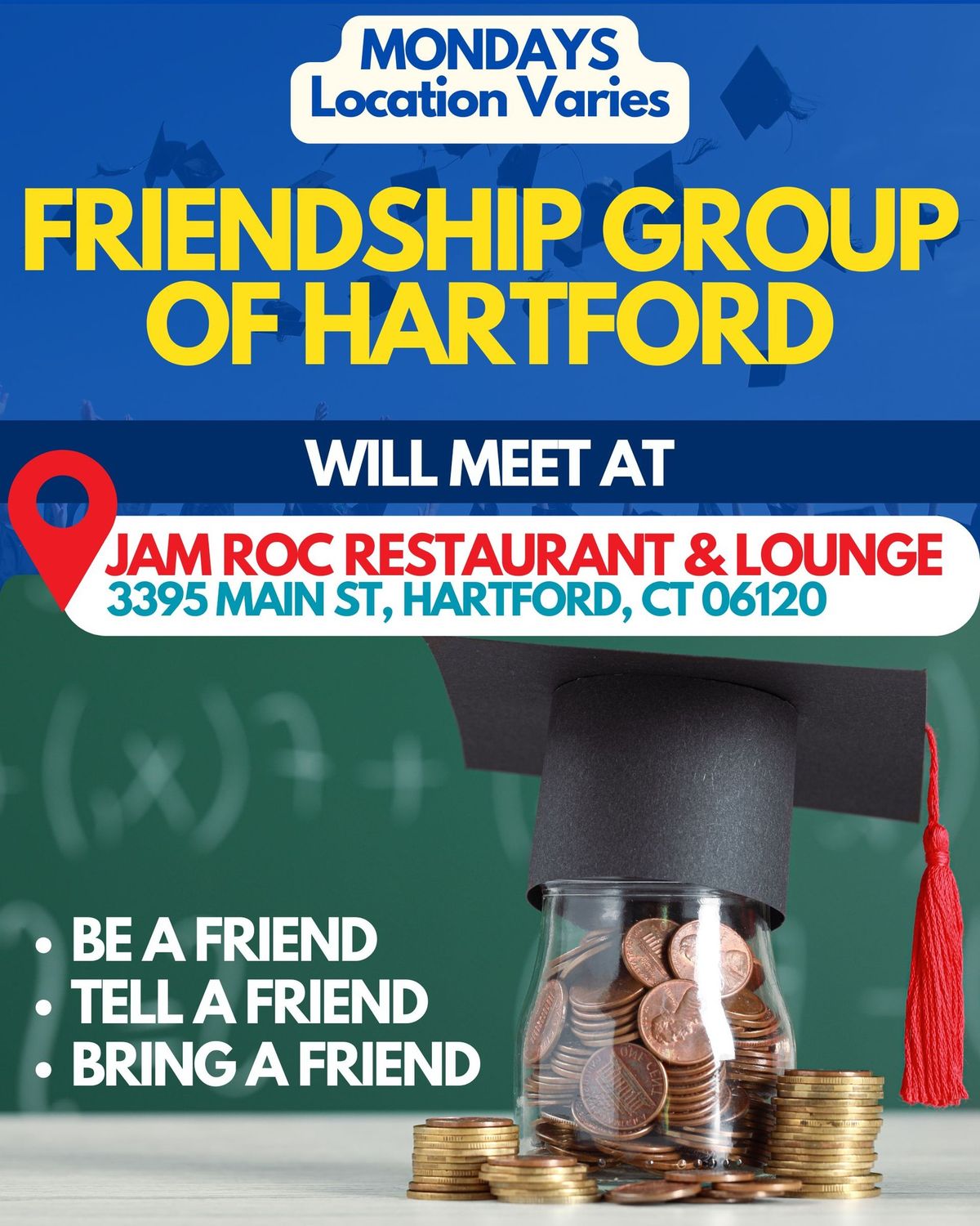 (EE) - Friendship Group of Hartford @ JAM ROC