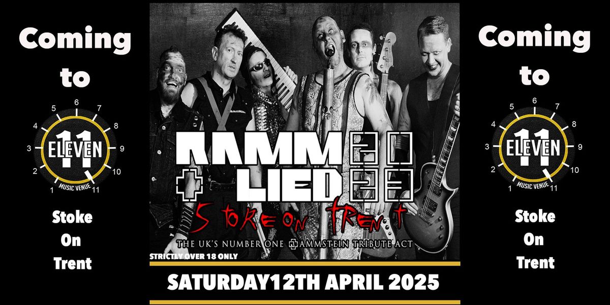 Rammlied Rammstein tribute live at Eleven Stoke