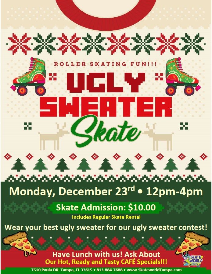 Ugly Sweater Skate Party