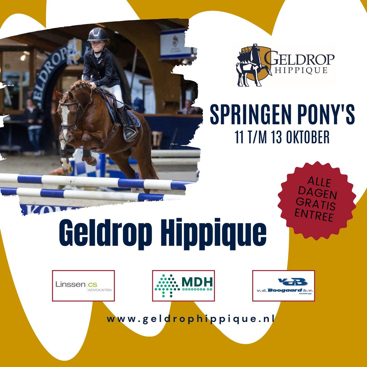 Geldrop Hippique Springen pony's 202