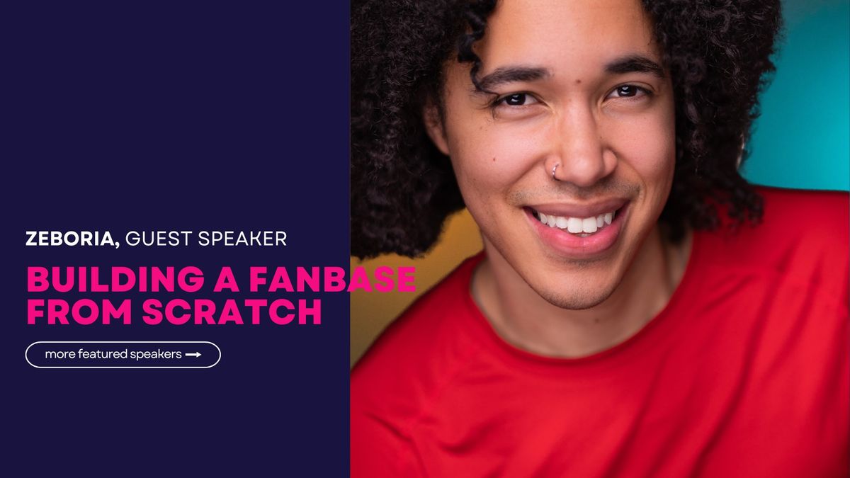 Music Elevation Sessions 1\/9:  "Building a Fanbase From Scratch" W\/ Zeboria Peters