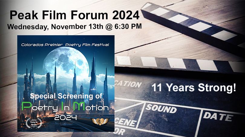 Peak Film Forum & Poetry In Motion