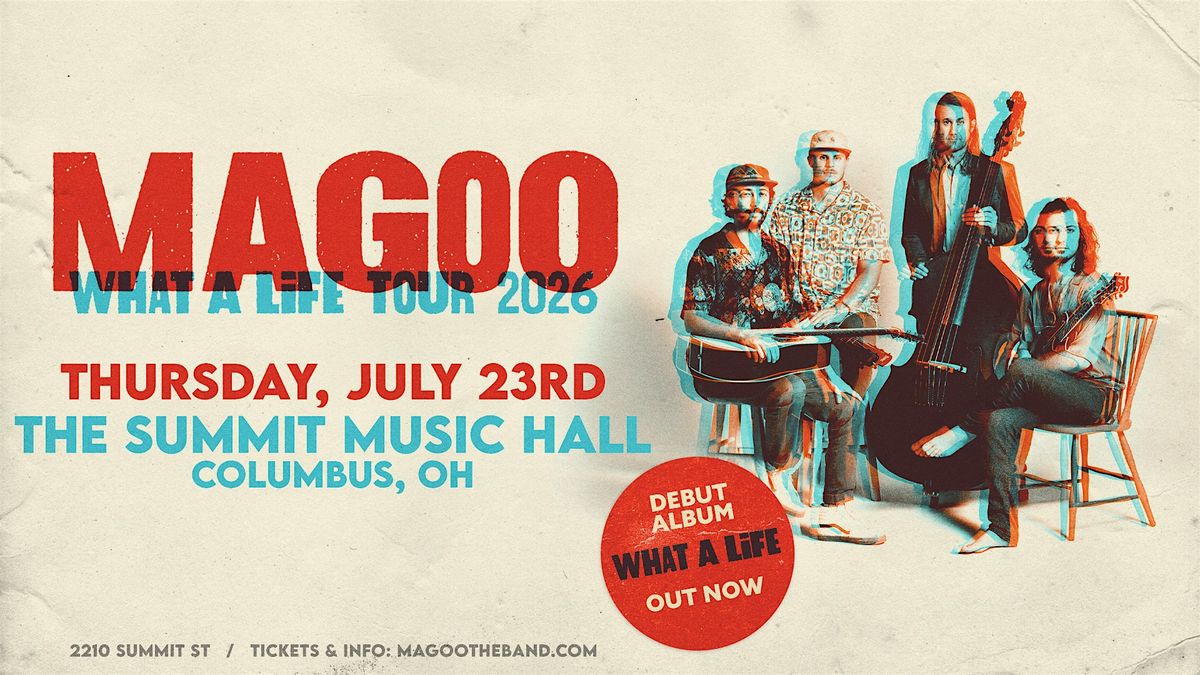 Magoo @ The Summit Music Hall - Thurs July 23rd