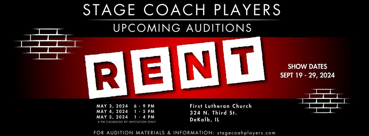 AUDITIONS - "Rent"