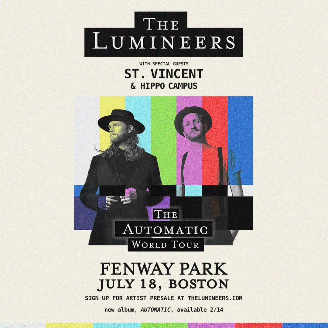 The Lumineers  St. Vincent & Hippo Campus