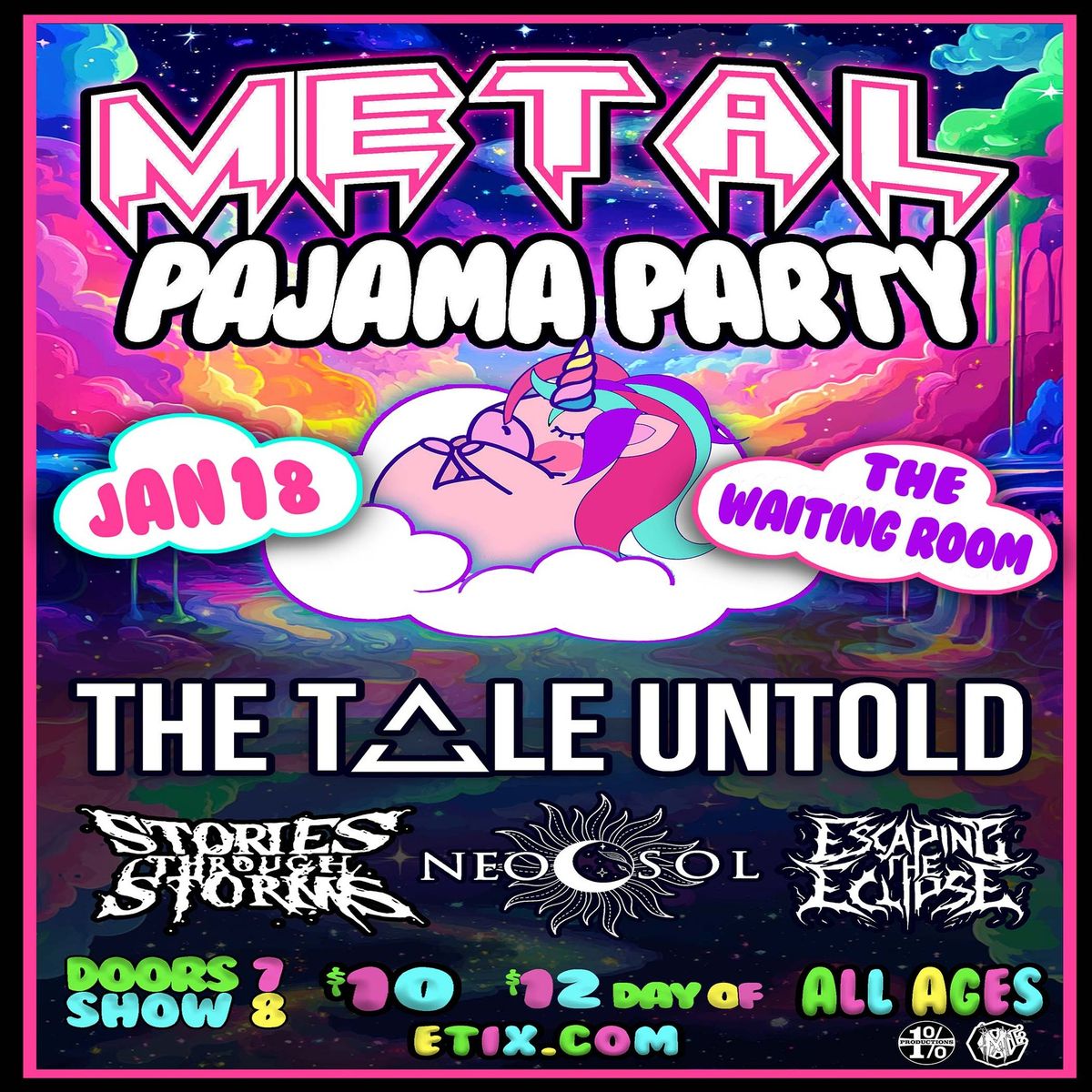 Metal Pajama Party