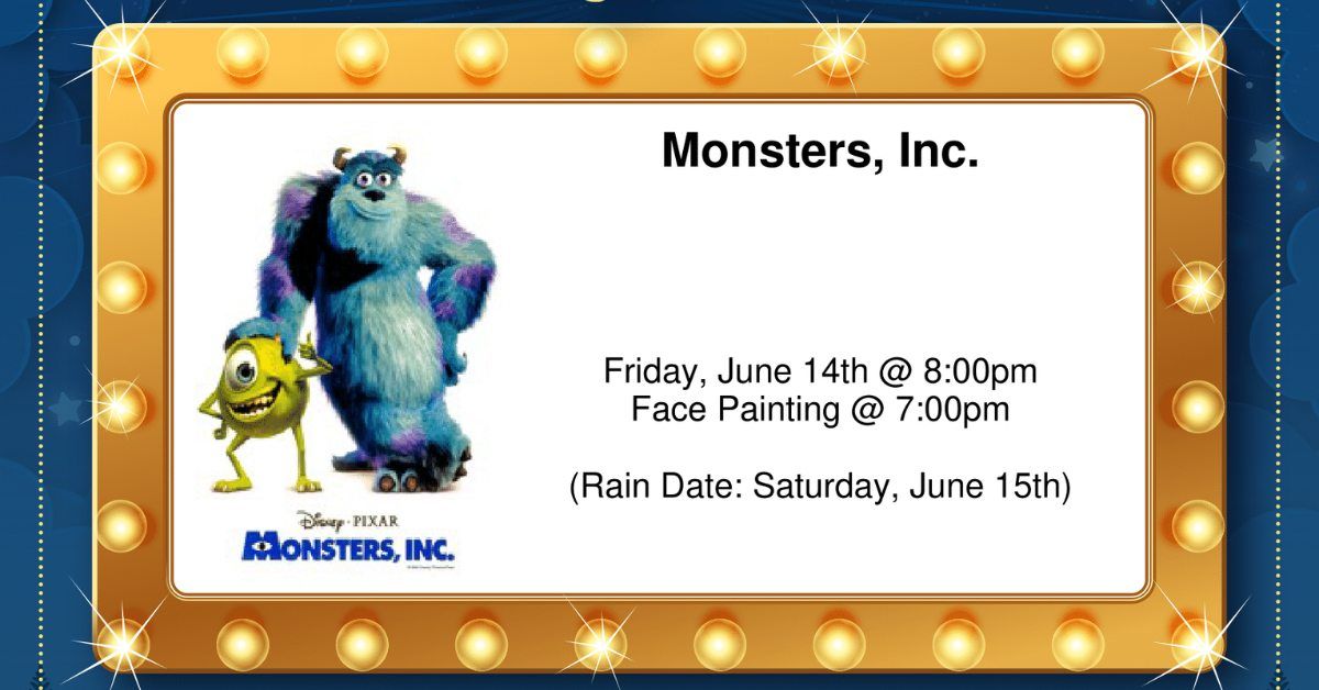 Movie Night | Monsters, Inc.