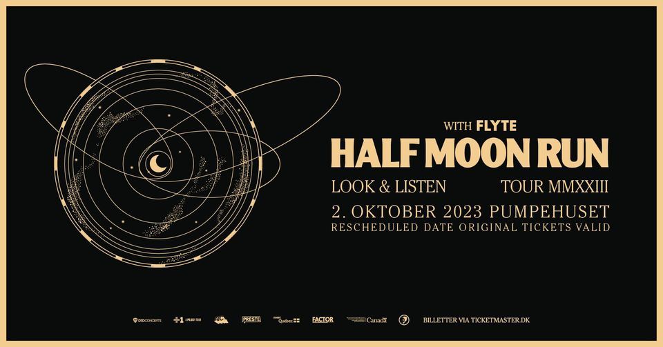 Half Moon Run [Support: Flyte] - Pumpehuset \u2013 UDSOLGT