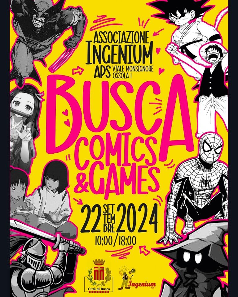 Busca comics & games