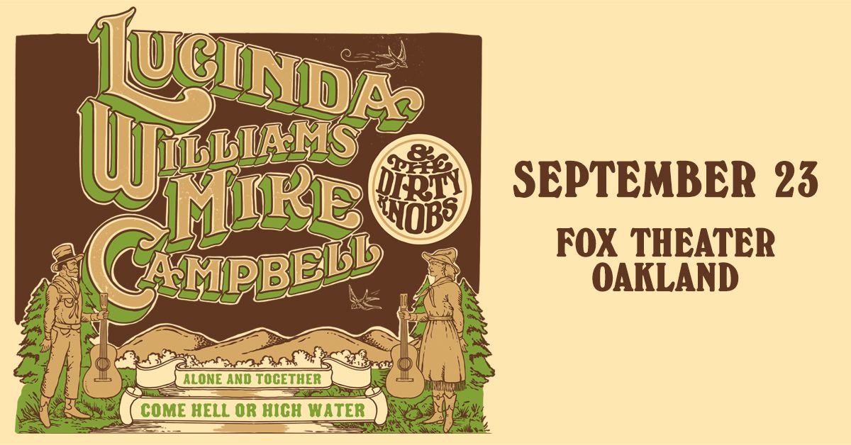 Lucinda Williams and Mike Campbell & The Dirty Knobs at Fox Theater