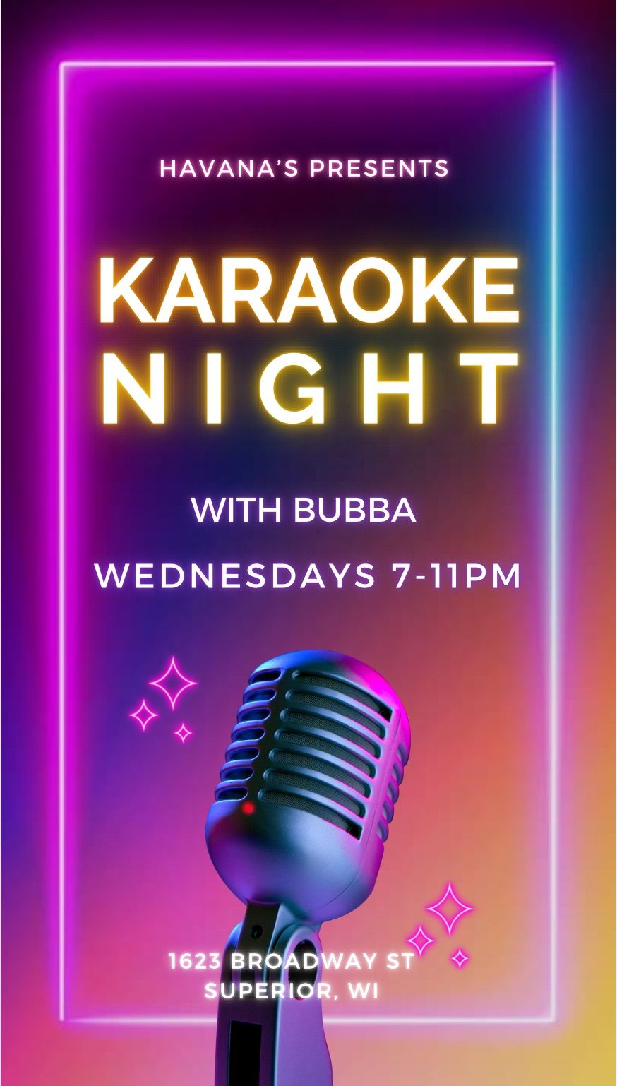 Havana's Wednesday Karaoke Nights \ud83c\udf99\ufe0f 