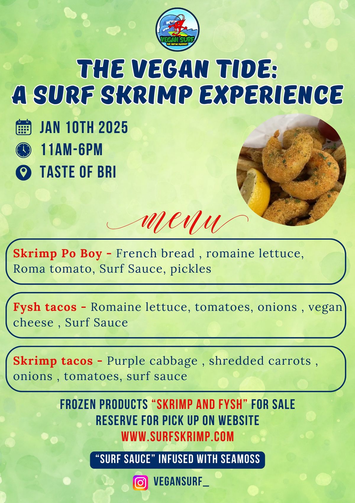 The Vegan Tide: A Surf Skrimp Experience!