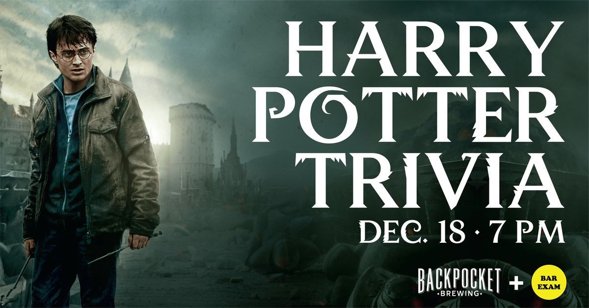 Harry Potter Trivia Night!