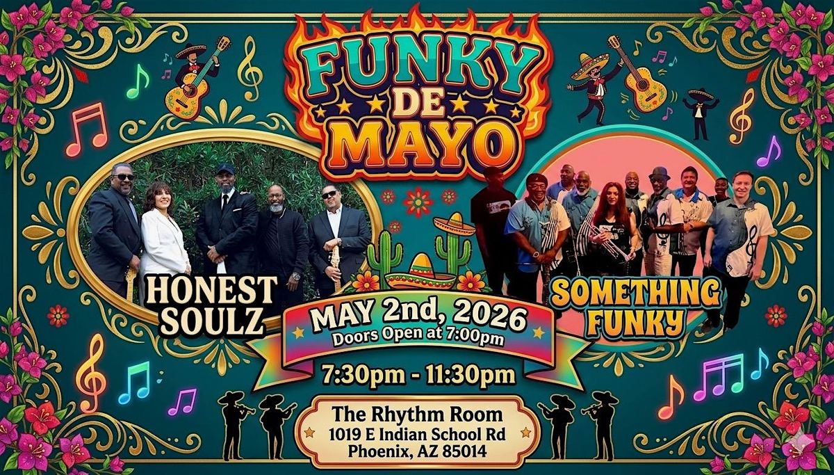 Funkey Rally Funky De Mayo, The Rhythm Room, Phoenix, 2 May 2026