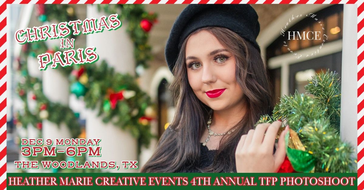 4th Annual Christmas In Paris TFP Photoshoot Hosted by HMCE