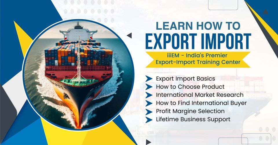 Join Now! Certified Export Import Business Course in Coimbatore