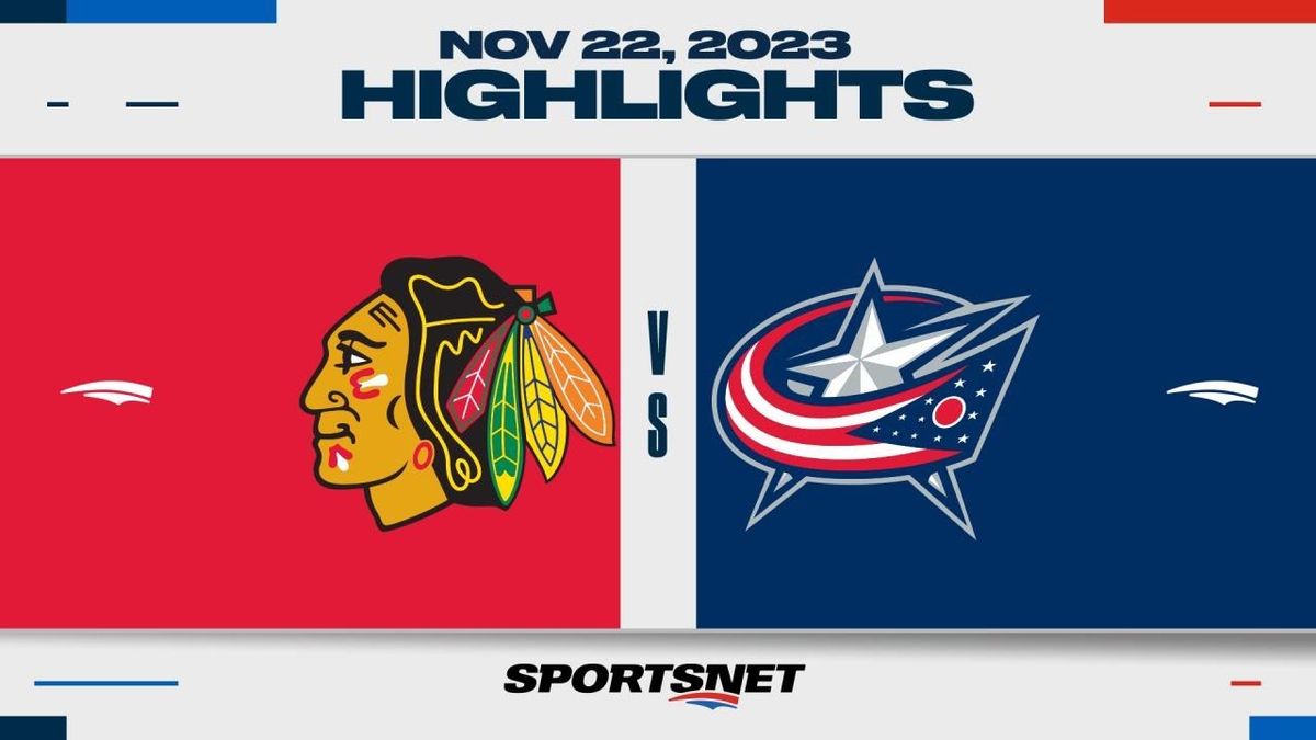 Columbus Blue Jackets vs. Chicago Blackhawks