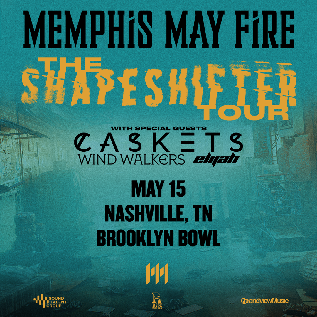 Memphis May Fire with Caskets