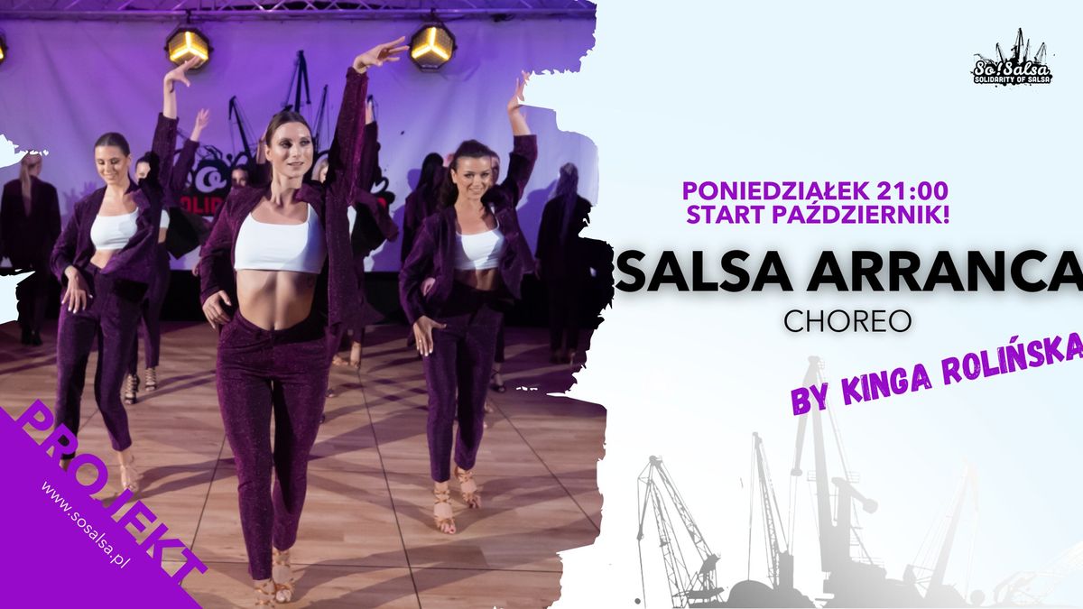 SALSA ARRANCA CHOREO BY KINGA ROLI\u0143SKA 