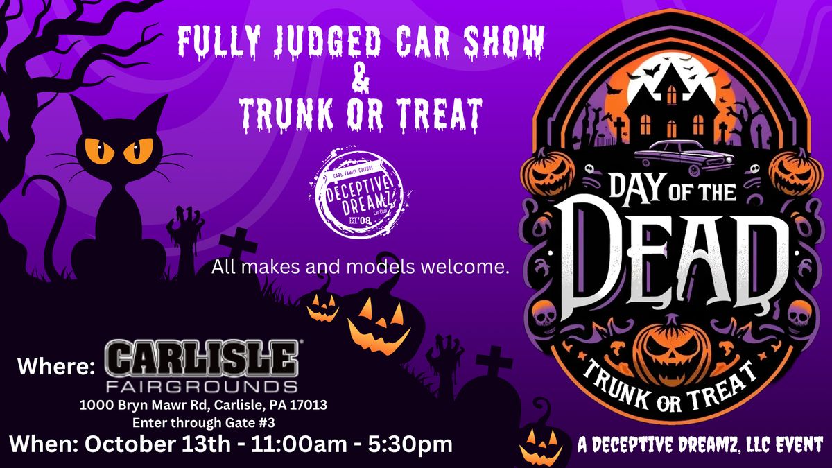 Day of The Dead: Trunk-or-Treat Car Show