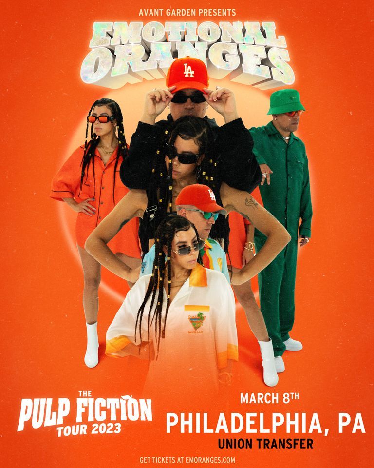 Emotional Oranges - The Pulp Fiction Tour at Union Transfer - Philadelphia 3\/8