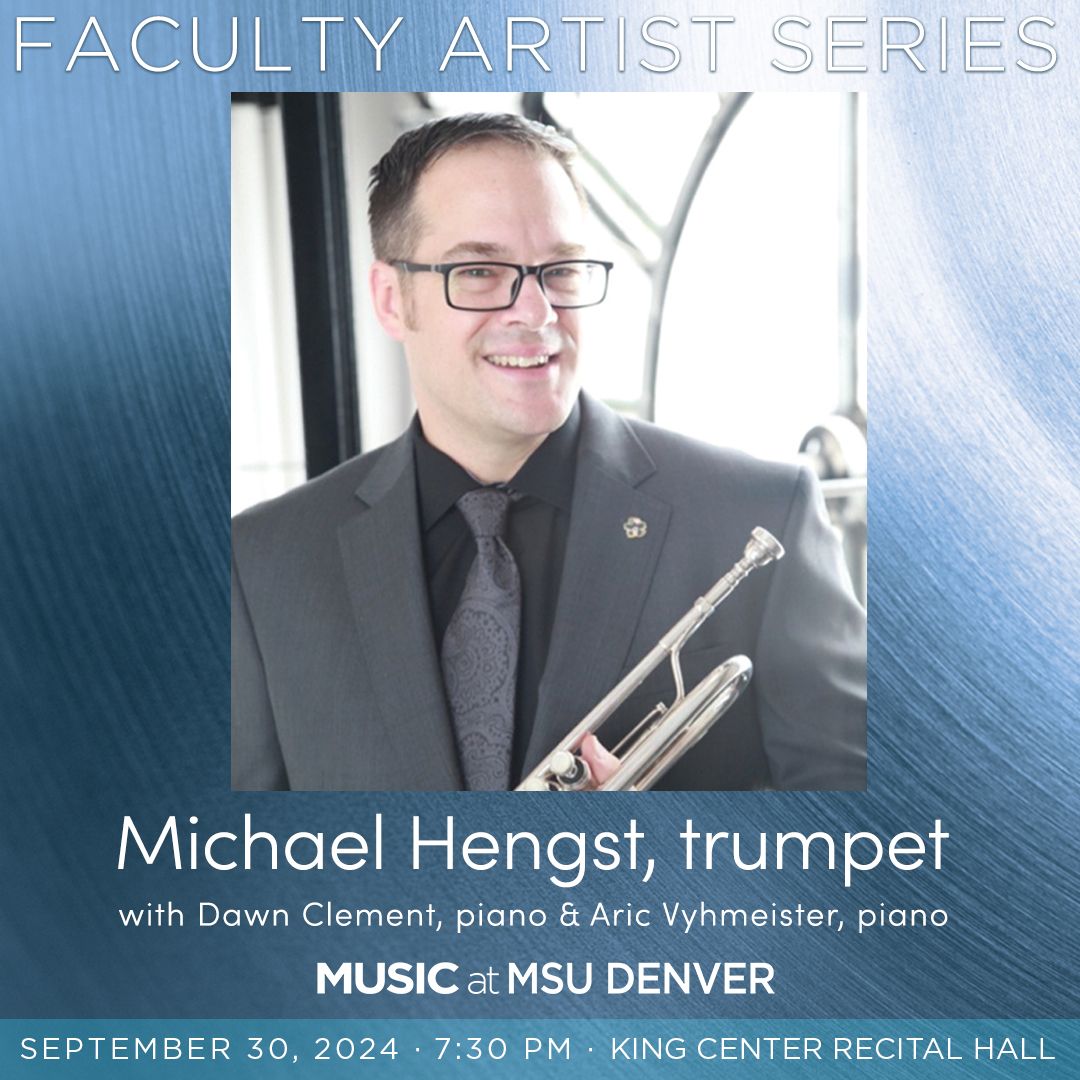 Faculty Artist Series: Michael Hengst, trumpet