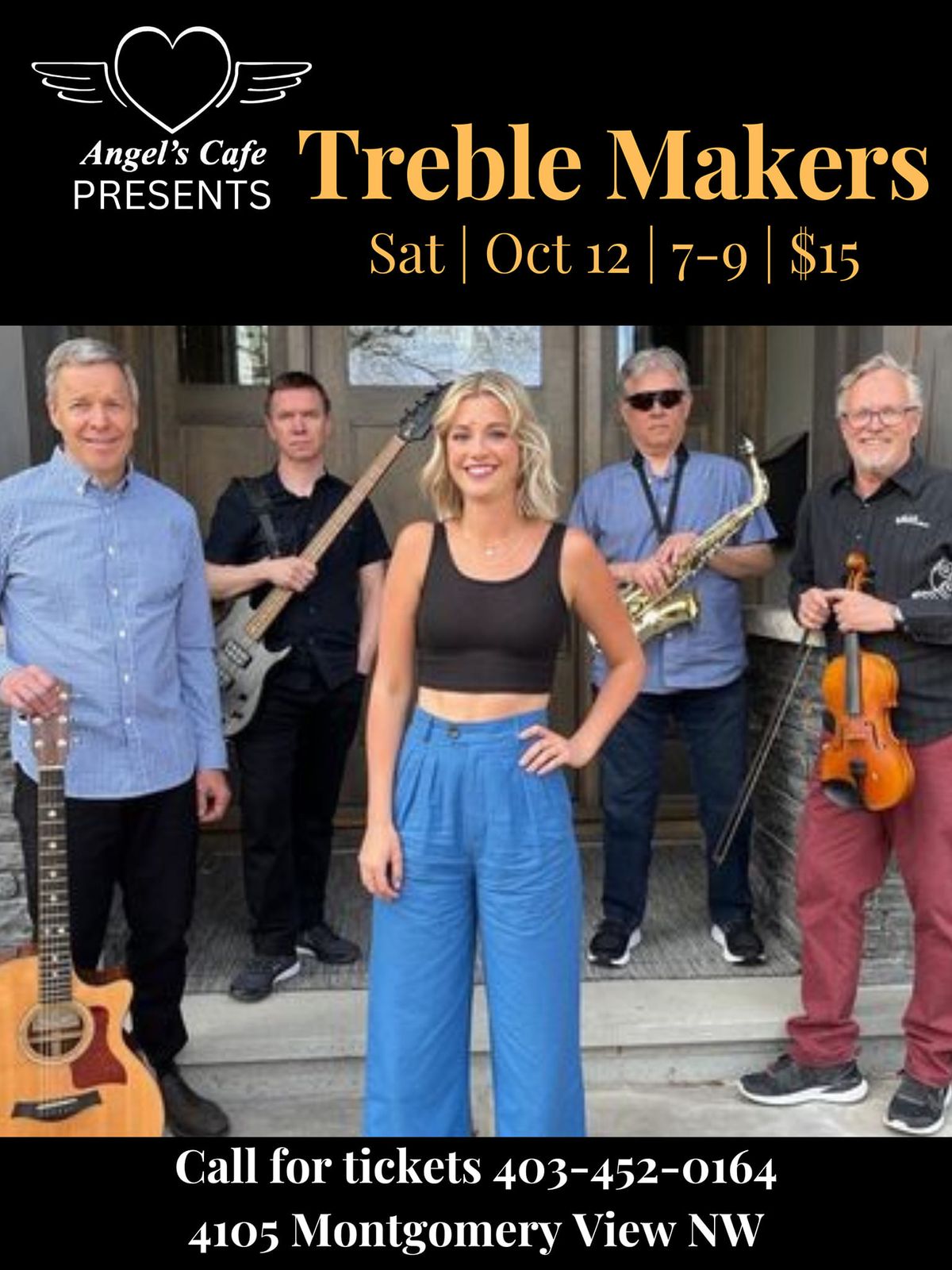 TREBLE MAKERS - Concert $15