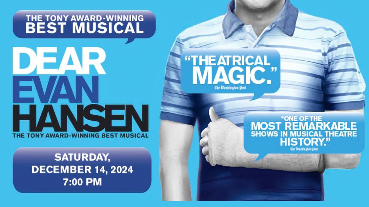 Dear Evan Hansen at Genesee Theatre