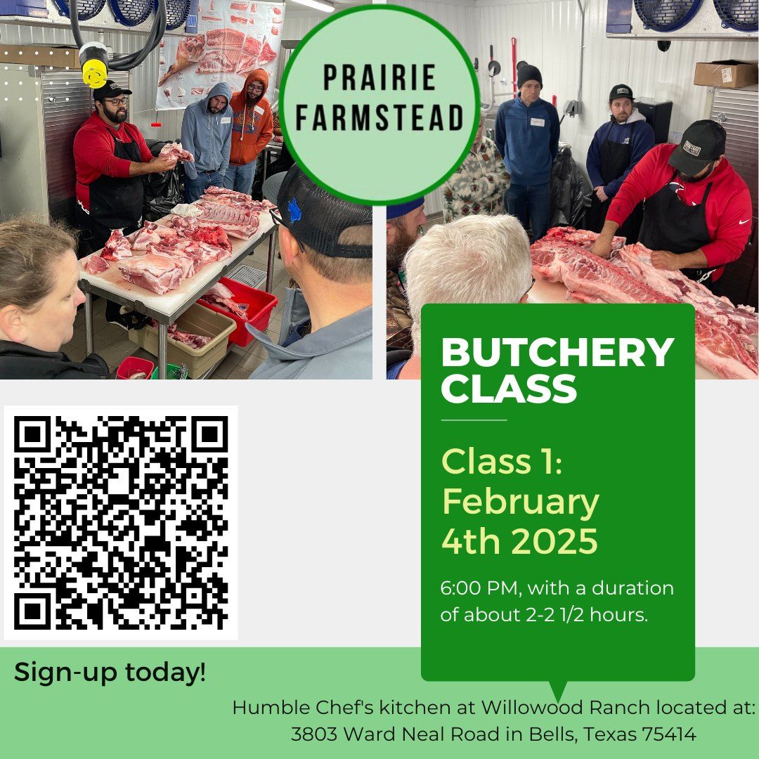 Pork Butchery Class