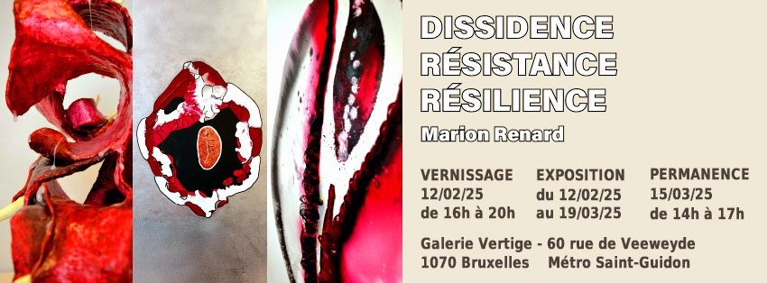 Vernissage de l'exposition "Dissidence \/ R\u00e9sistance \/ R\u00e9silience"