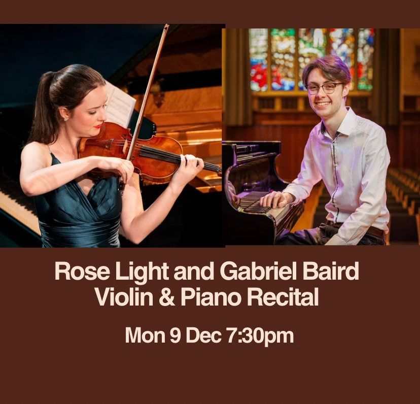 Rose Light & Gabriel Baird Recital 