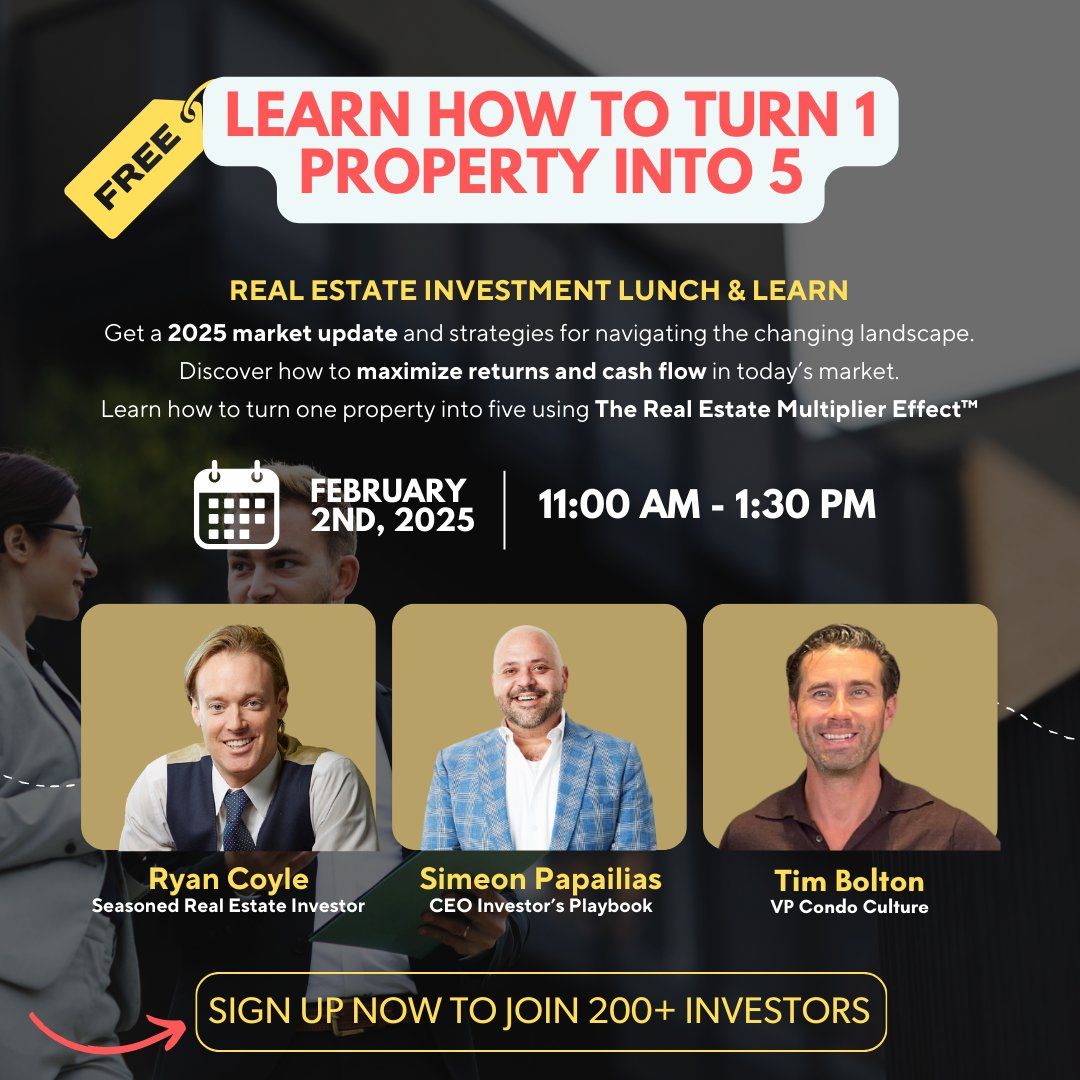 Free Real Estate Investment Lunch & Learn