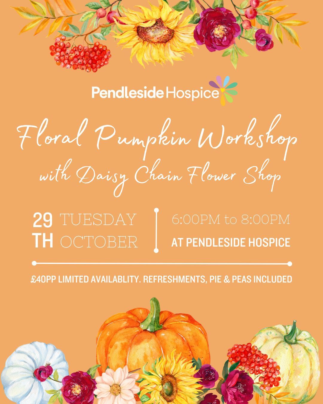 Floral Pumpkin Workshop