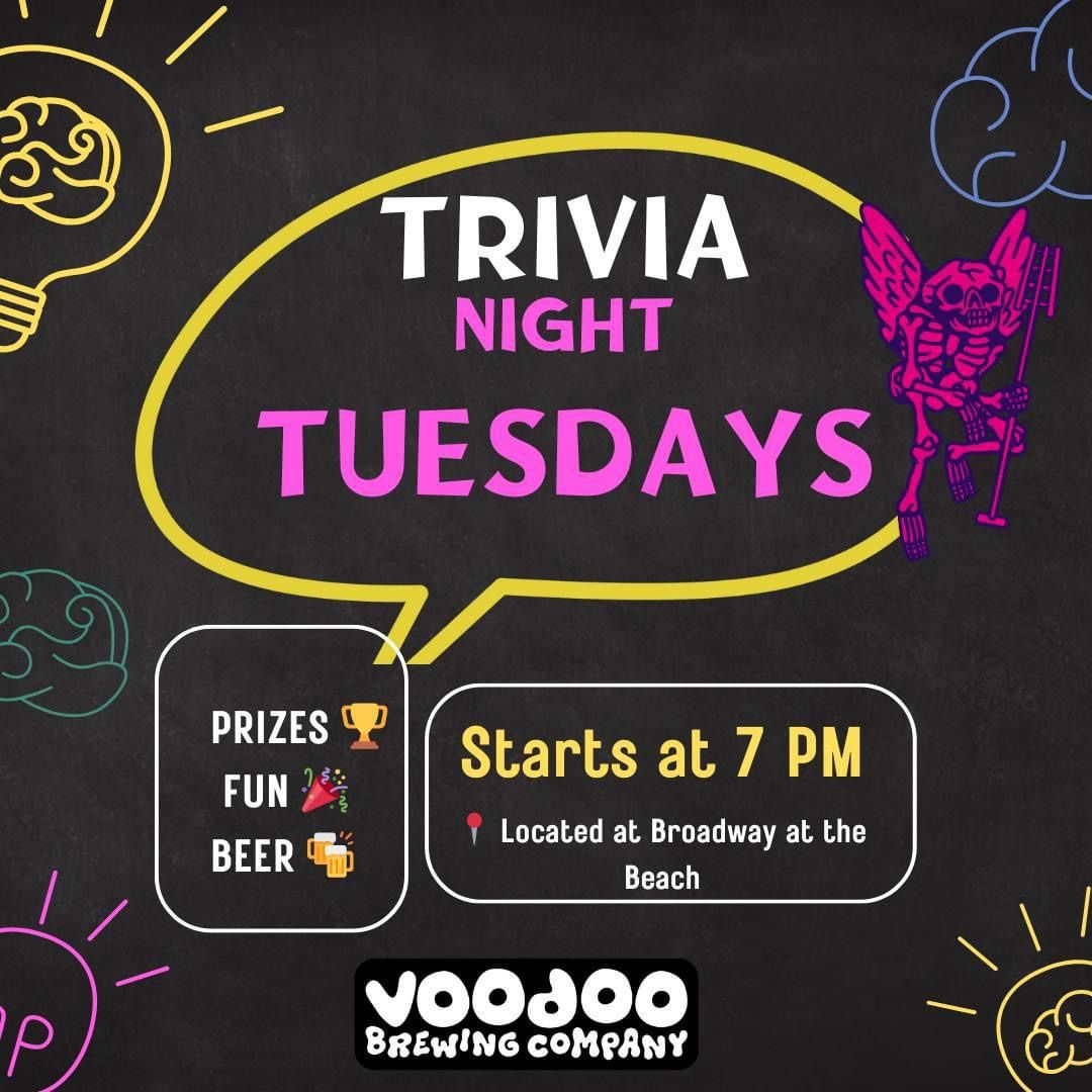 Tuesdays are for Trivia! 