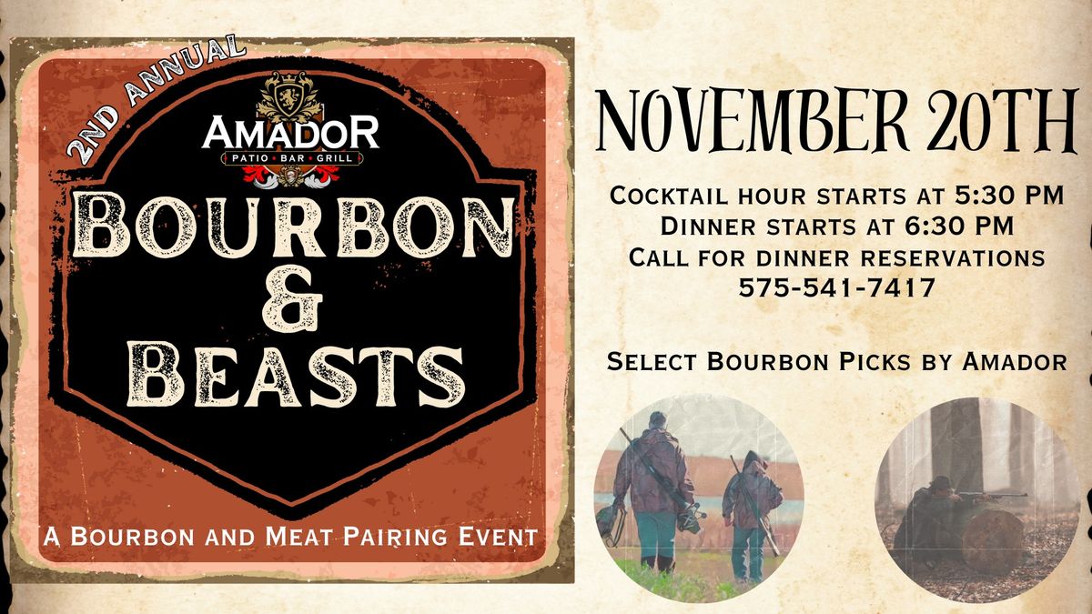 Bourbon & Beasts Paired Dinner