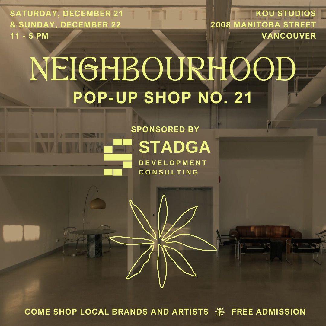 The Neighbourhood Pop-Up Shop No. 21