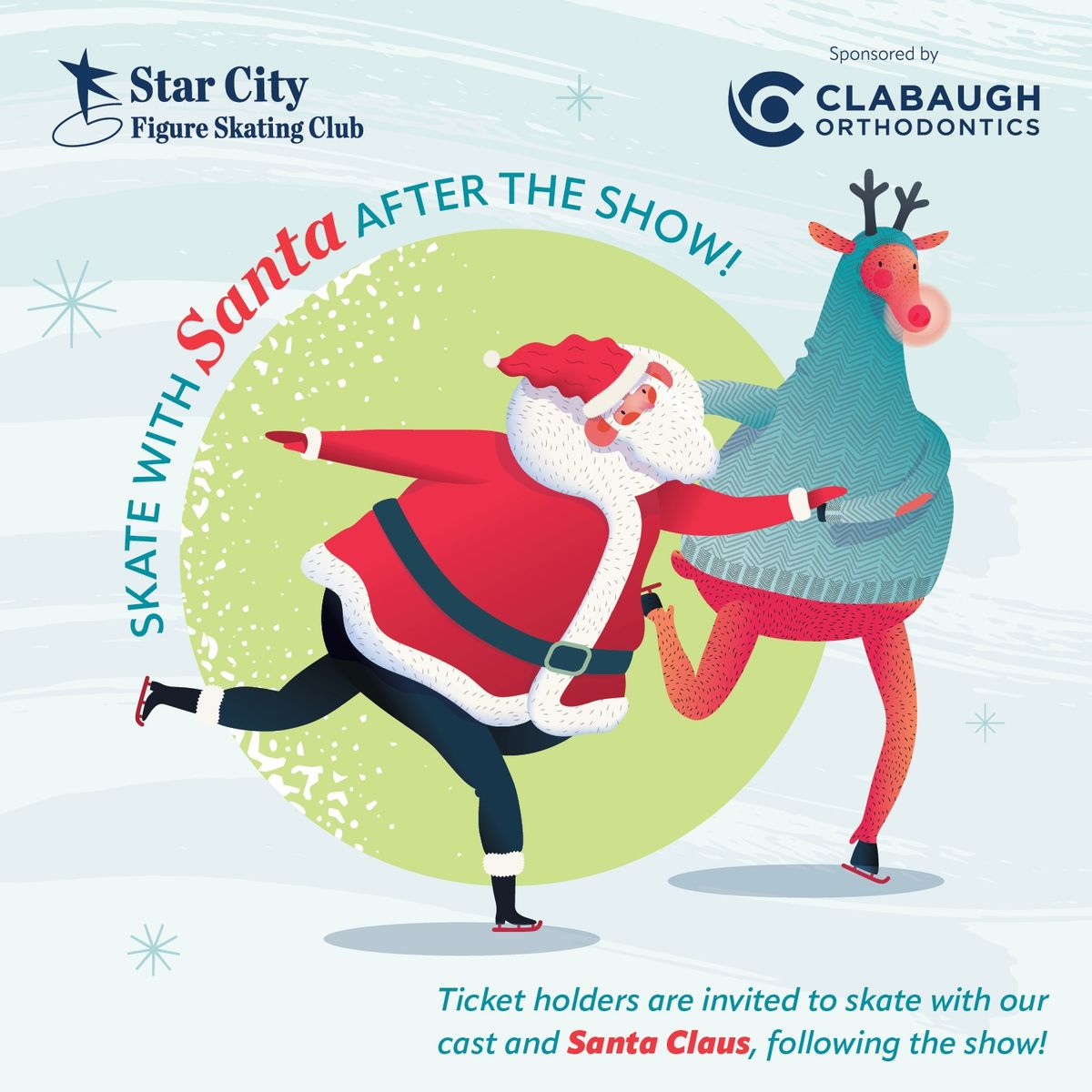 Holiday Show + Skate with Santa \u26f8\ufe0f\ud83c\udf85\ud83c\udffb