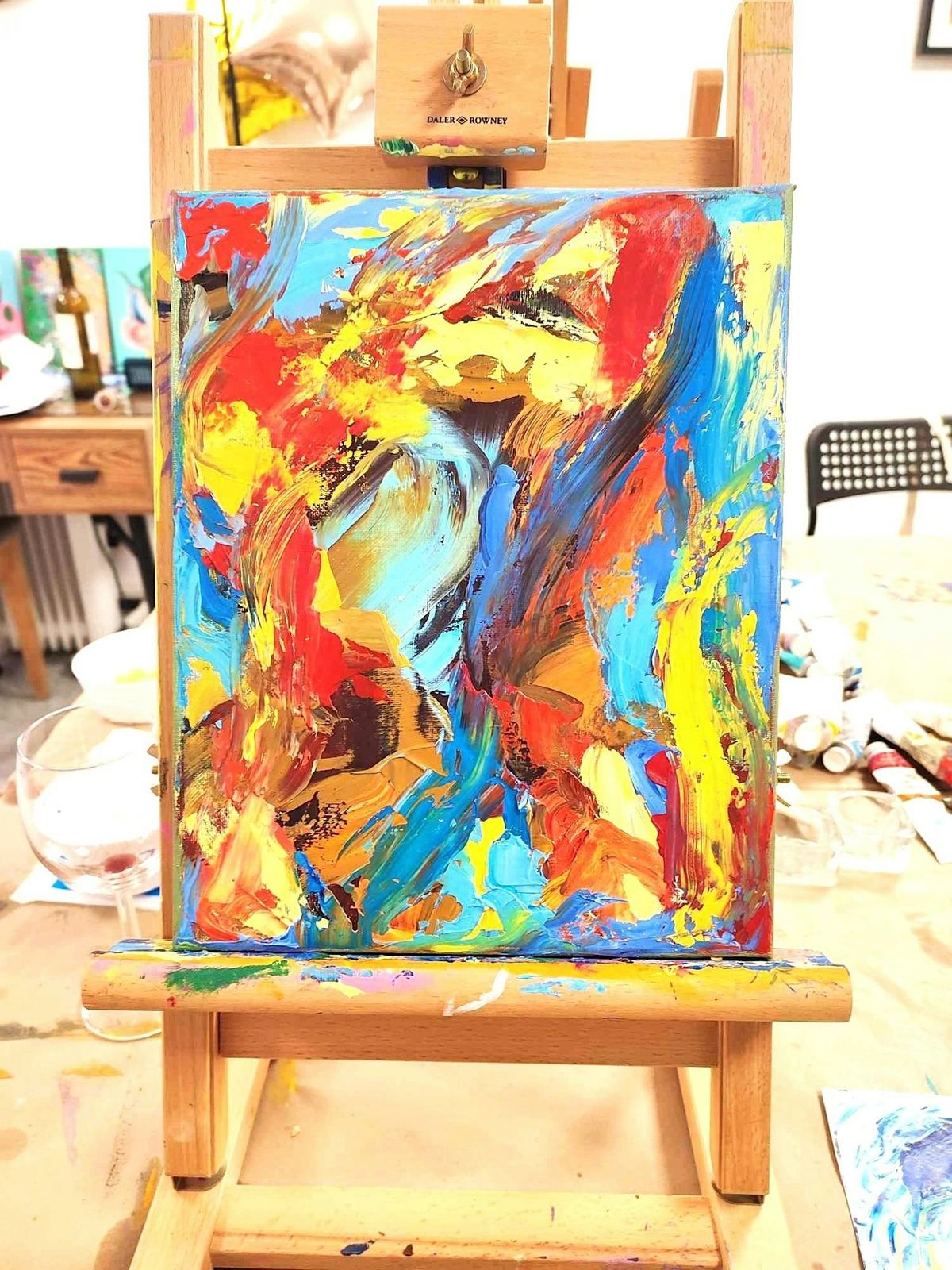 Abstract Oil Painting Workshop