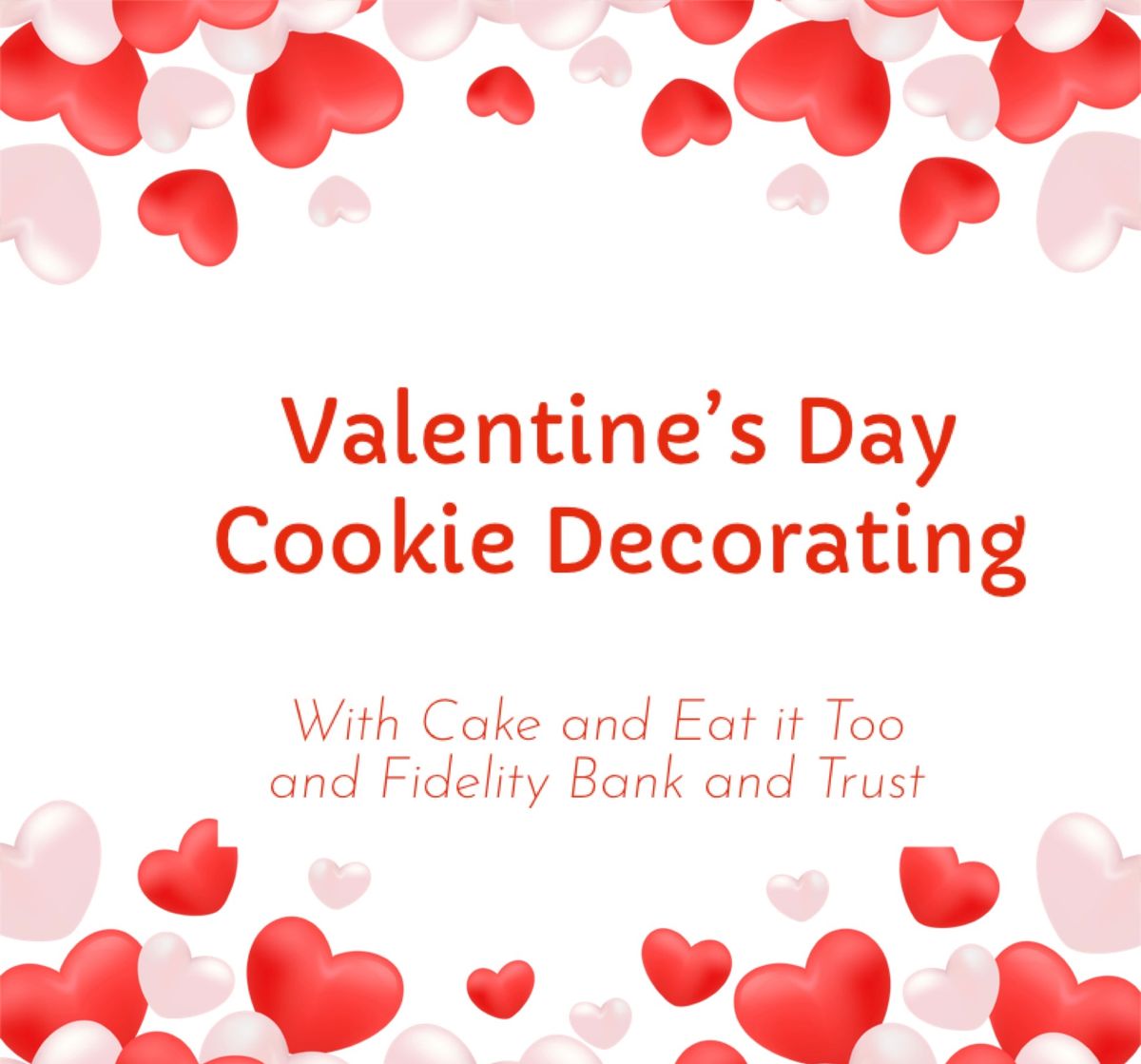 Valentine's Day Cookie Decorating