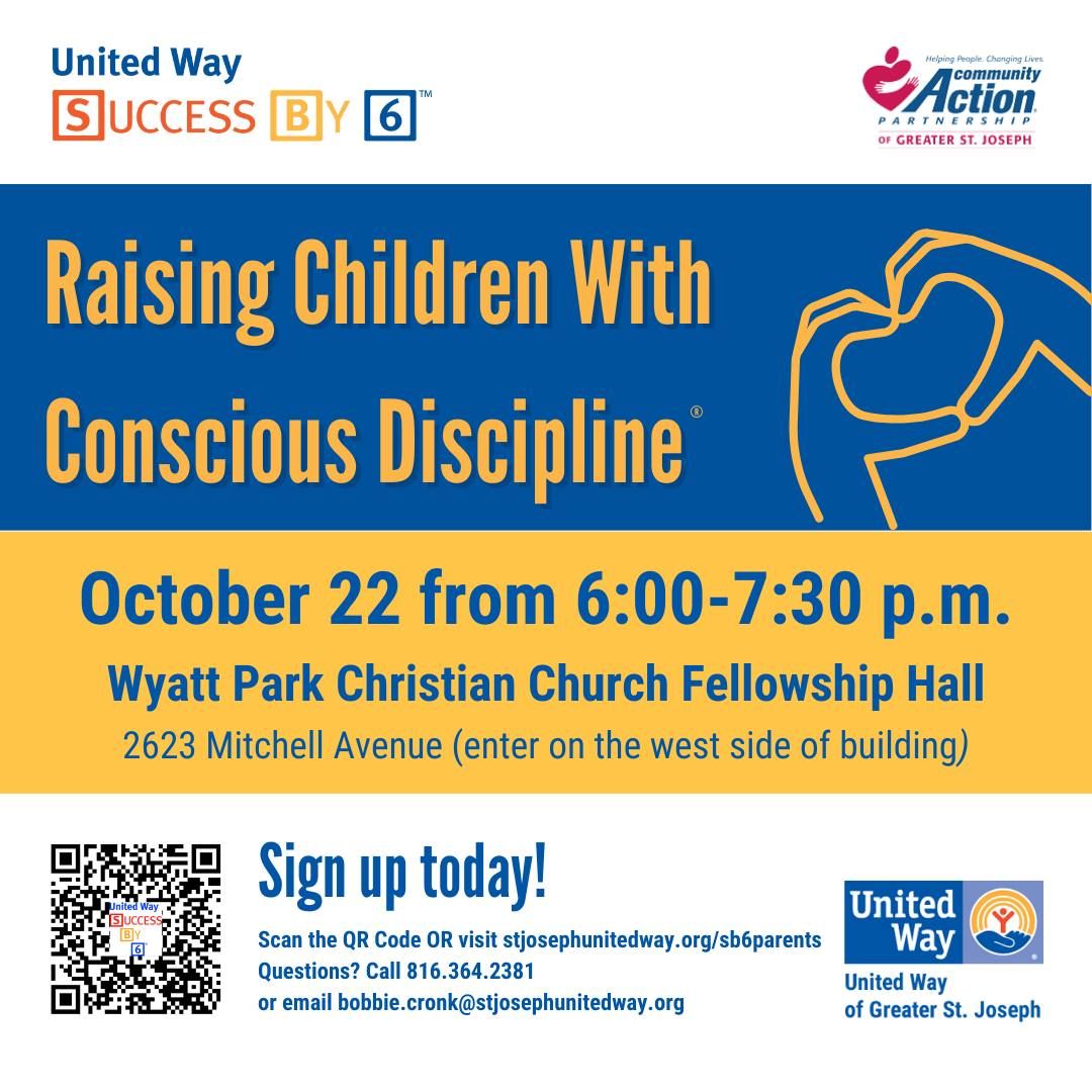 Raising Children with Conscious Discipline - October Session