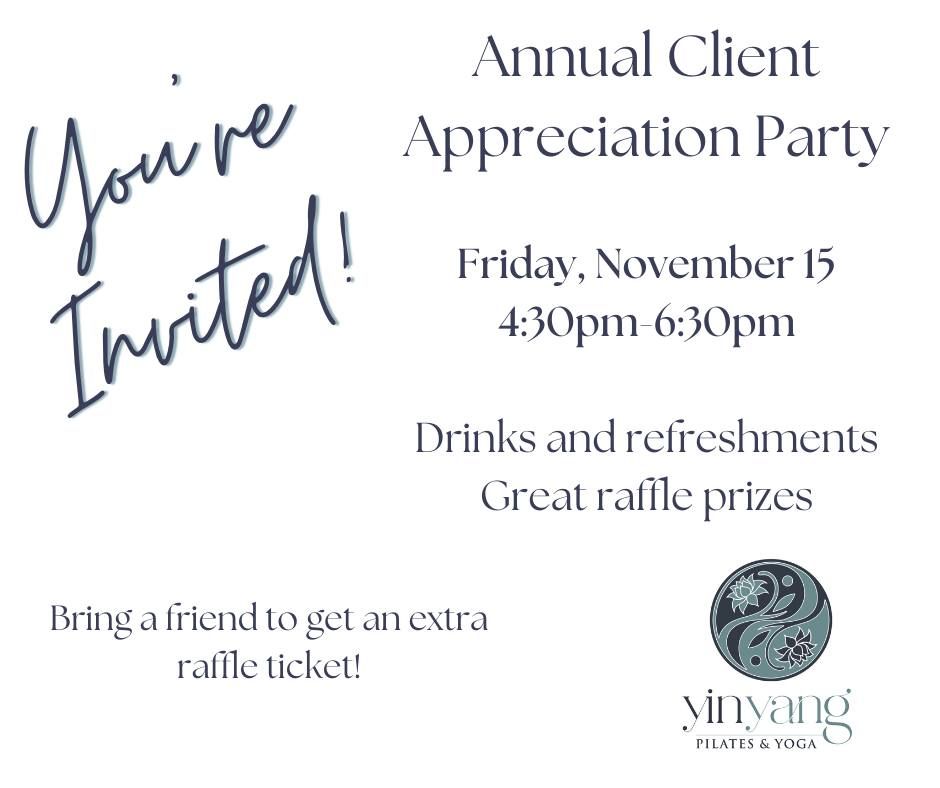 Client Appreciation Party