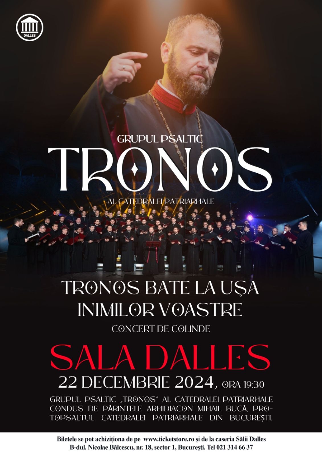 CONCERT DE COLINDE  - TRONOS BATE LA U\u0218A INIMILOR VOASTRE - ora 19:30