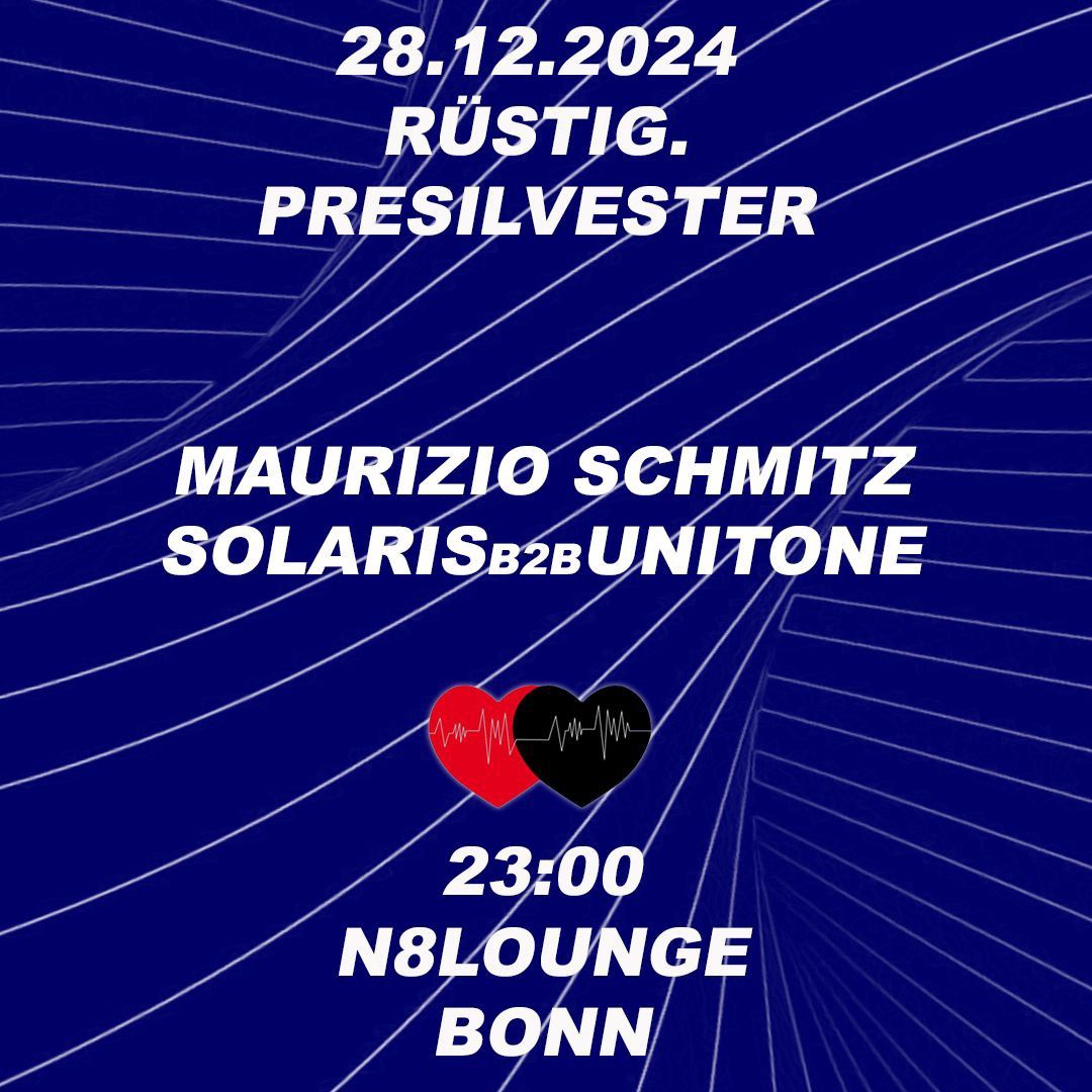 R\u00fcstig.PreSilvester mit Maurizio Schmitz und Solaris B2B Unitone