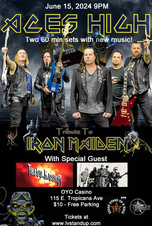 AcesHigh LV - Tribute to Iron Maiden Live at OYO Casino