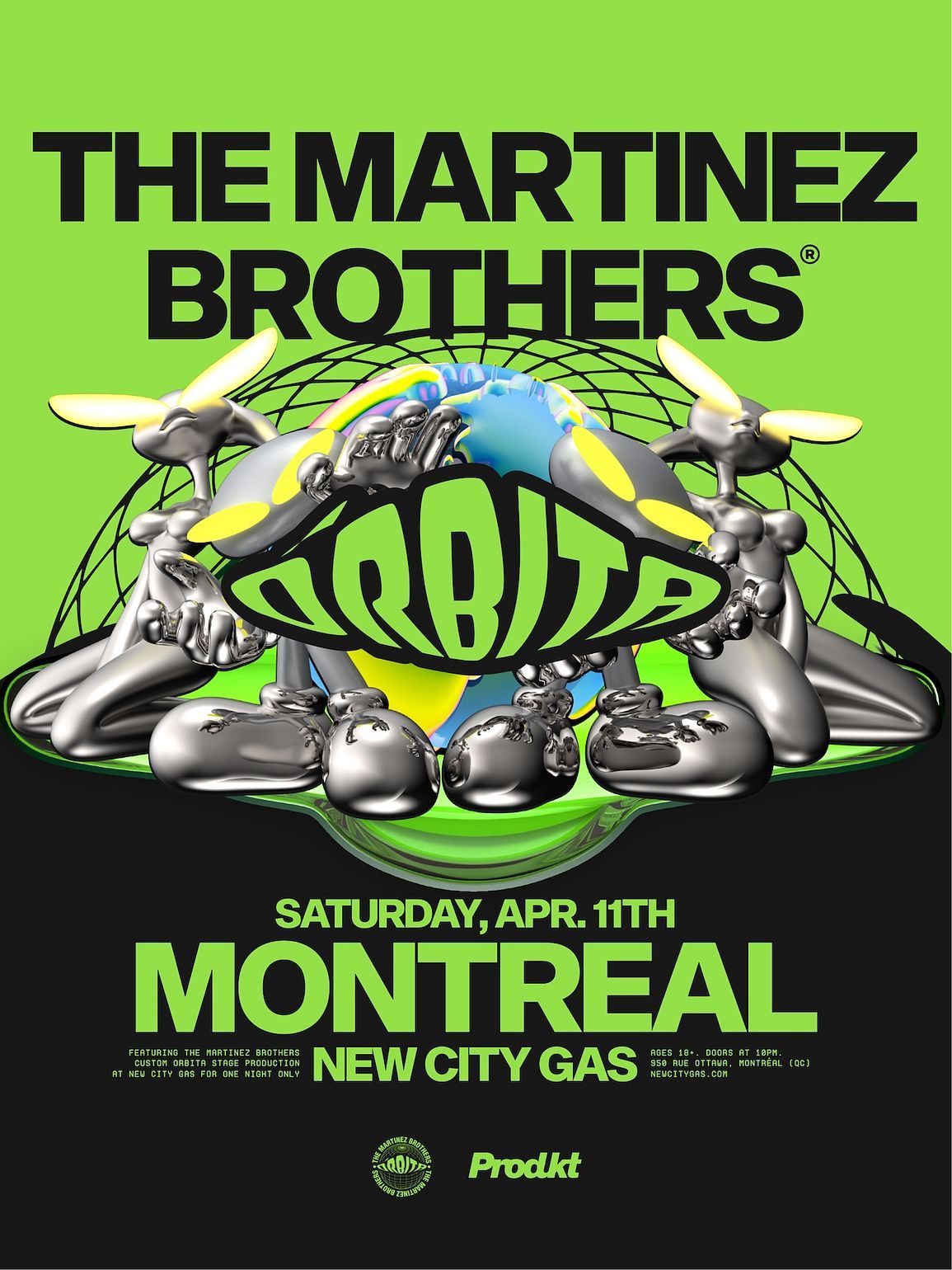 The Martinez Brothers Present \u00d3rbita at Mission Ballroom